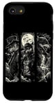 Coque pour iPhone SE (2020) / 7 / 8 Loup Alpha Loup-garou Meme Male Art Artwork Werewolf Wolf