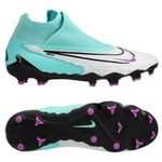 Nike Phantom Gx Pro Df Fg Peak Ready - Turkos/svart/fuchsia Dream/vit - Gräs (Fg), storlek 38