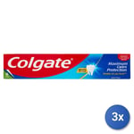3x Colgate Dentifrice 75 Ml. Fluor Calcium