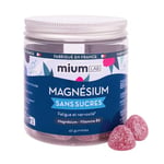 Mium Lab - Citrate de Magnésium 300mg - Absorption supérieure au Magnésium Marin - Vitamine B6 - Réduit la fatigue, le stress et la nervosité - 1 cure de 21 jours - Fabriqué en France