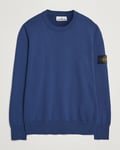 Stone Island Soft Organic Cotton Crew Neck Blue Marine