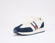 Tommy Jeans Homme TJM Retro Runner EM0EM01502 Baskets, Blue (RWB), 42 EU