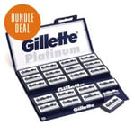 Gillette Platinum Double Edge Razor Blades 100-p (20x5 st)