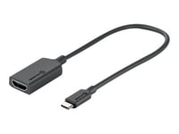 Alogic Elements Series - Video Adapter - 24 Pin Usb-C Hann Til Hdmi Hunn - 20 Cm - Mørk Grå - 4 K 60 Hz (4096 X 2160) Støtte, Støtte For 1080P 240 Hz, 3D-Videostøtte