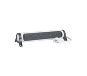 Legrand 049416 - Jatkojohto kytkimellä 3Z Tyyppi E + USB-A + USB-C 1,5m