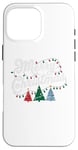 Coque pour iPhone 16 Pro Max Design Merry Christmas Lights