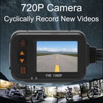 Car Motorcycle Driving Recorder 2in Display Front Rear Dual Camera 1080P+720P