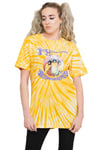 Jimi Hendrix T Shirt are You Experienced Official Unisex Tie Dye Yellow L Yellow