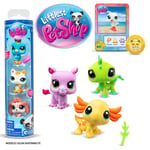 Tube de 3 animaux Littlest Pet Shop  