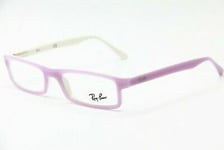 Ray ban Vue RX5058 2497 Lunettes de Vue Femme Rectangulaire Lilas Acétate De