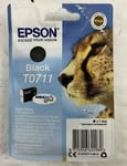 Genuine  Epson T0711 Black Ink Cartridge TO711 Stylus SX215 SX115 SX600FW SX515W