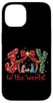 iPhone 14 Joy To The World Nativity Scene Christmas Case