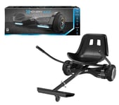 Hover-1 Axle H1-AXL-BLK Hoverboard & Hoverboard Buggy Attachment Bundle, Black