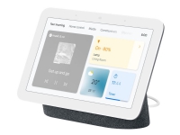 Google Nest Hub (2nd Gen) - Smart display - LCD 7 - trådlös - IEEE 802.11b/g/n/ac, Bluetooth - träkol