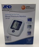 A&D Medical UA651 Upper Arm Blood Pressure Monitor W62