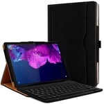 Clavier Azerty + Étui De Protection Noir Pour Lenovo Tab P11 5g (2022)