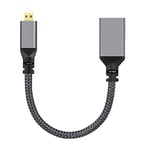 cablecc Câble d'extension 4K type D Micro HDMI 1.4 mâle vers HDMI femelle pour caméra DV MP4 DC ordinateur portable