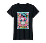 Tarot Card La Chingonna Mexican Vintage Goth Art Skeleton T-Shirt