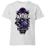 Marvel Black Panther The Royal Talon Fighter Badge Kids' T-Shirt - Grey - 3-4 ans