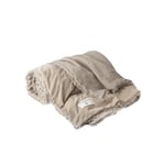 Spirit of the Nomad - Nomad Överkast Sammet/Linne Desert Beige 180x260 från Sleepo