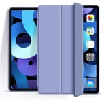 (iPad Air 3 2019 Purple) iPadille 10. Kolminkertainen suojakotelo iPad Airille 4 5 10.9 Pro 11 10.2 7th 8th 9th 5th 6th 9.7 mini 1 2 3 4 5 6 Kansitietokoneen kannet ja kuoret