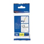 Brother TZE231 Tape 12 mm X 8 M sort/hvid