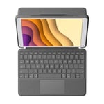 Logitech Combo Touch iPad Air/Pro 10.2" tastaturdeksel