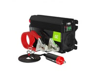 Green Cell Power Inverter PRO 24V til 230V 300W/600W Modifisert sinusbølge