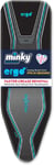 Minky Ergo Extra Thick Elasticated Replacement Ironing Board Cover, Black, 122 X