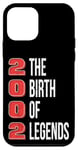 Coque pour iPhone 12 mini Anniversaire 2002 La naissance des légendes