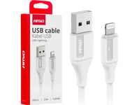 Amio Laddkabel För Bil Usb-A - Lightning Iphone 3A 100Cm Fulllink Amio-03919