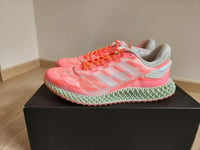 Adidas 4D Run 1.0 Signal Coral Men's Trainers Shoes Size UK 9