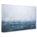 Ocean Rain in Cambodia Canvas Print for Living Room Bedroom Home Office Décor, Wall Art Picture Ready to Hang, 30 x 20 Inch (76 x 50 cm)