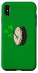 Coque pour iPhone XS Max Bodhran St Patrick's Day Batteur Musicien irlandais