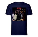 T-Shirt Homme Col Rond Acdc Vintage Album Cover Highway To Hell Hard Rock