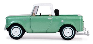 GREENLIGHT, HAVERSTER Scout Half Cab Pick-up 1965 vert de la série BLUE COLLA...