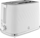 Swan Windsor 2 Slice Toaster ST14071WHT (White)