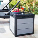 Keter Garden Storage Box Denali 113 L Anthracite NEW