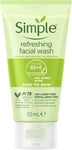 Simple Kind to Skin Refreshing Facial Wash, 50ml (Pack of 1)