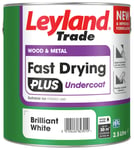 Leyland Trade LeyLand Fast Dry Plus Undercoat 2.5L - Brilliant White