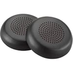 POLY - AUDIO Coussin d'oreille de Rechange en Similicuir Noir Voyager Focus 2