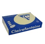 Clairefontaine Lot de 10 Ramettes 250 Feuilles Papier 160g A4 210x297 mm Certifié FSCCHAMOIS