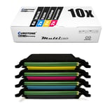 10x Eco Cartridge for Samsung CLP-670-N CLX-6220-FX CLP-670-ND CLP-620-ND