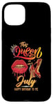 iPhone 15 Plus Womens This QUEEN Was Born In July Happy Birthday Case