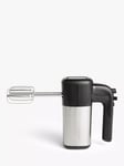 John Lewis Stainless Steel Hand Food Mixer