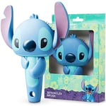 Disney Brosse à Cheveux Stitch, Baby Yoda, Marie Aristochats, Minnie, Idée Cadeau Enfant Ado Adulte, Accessoires Officiels, Brosse Cheveux Démêlant, Accessoires Lilo et Stitch (Bleu Stitch 3D)