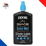 ZEFAL Lubrifiant, Graisse pour chaîne de vélo, Extra Wet Lube, 120ml