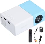 Mini Projecteur Portable, Projecteur De Dessin Animé Pour Enfants, Projecteur Full Hd 1080P, Mini Vidéoprojecteur Led Pour Hdmi, Usb, Audio, Carte Tf, Av Et Télécommande.