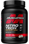 MuscleTech - Nitro-Tech 100% Whey Gold, Cookies & Cream - 908g