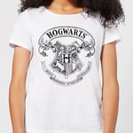 T-Shirt Femme Blason de Poudlard - Harry Potter - Blanc - L